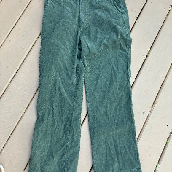 Columbia Green Corduroy Pants 16 NEW - Picture 16 of 16